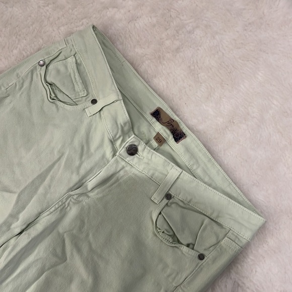 Paige Light Green pants size 29 - Picture 2 of 7